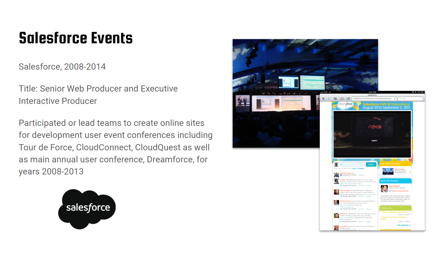 Salesforce Events